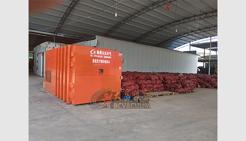 果蔬真空预冷机安装案例