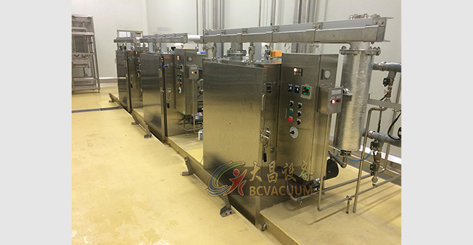 熟食真空预冷机出货天津某大型高铁快餐配送中心,及出货注意事项