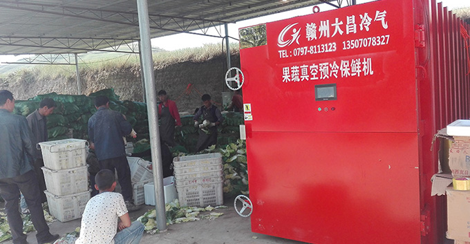 果蔬真空预冷机工作原理