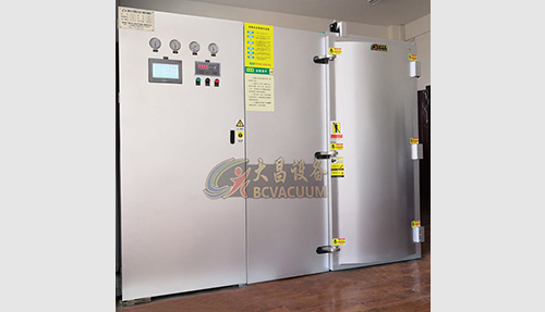 真空充氮杀虫消毒灭菌机孝感某档案馆安装