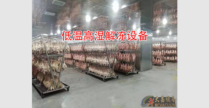 为用户推荐几款冻肉解冻设备，各自对号入座