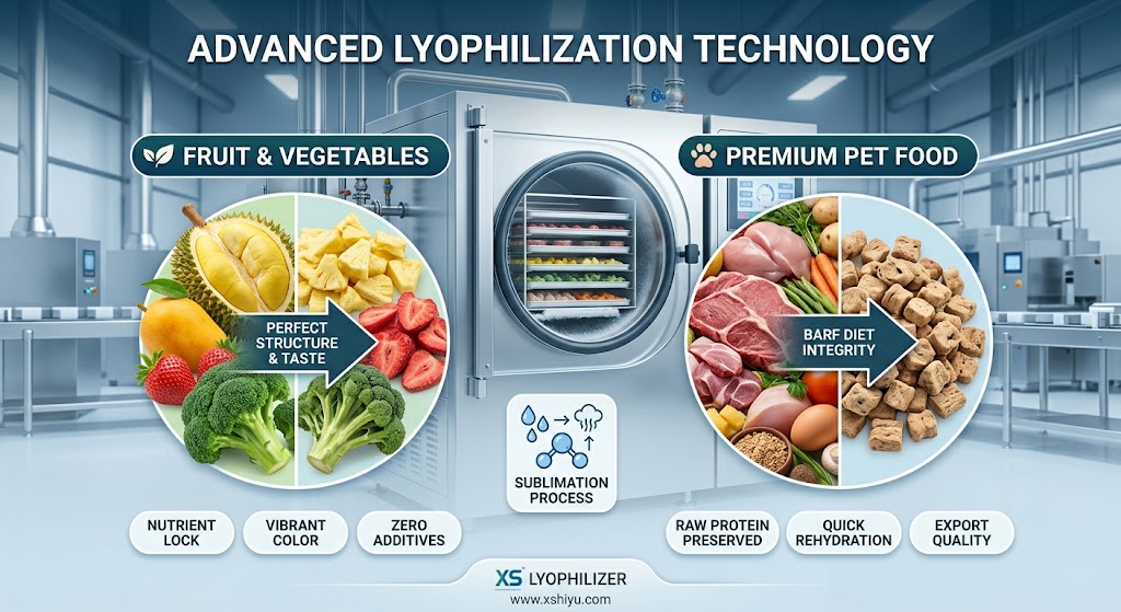 Tecnologia de Liofilização Industrial: Guia de Processamento de Frutas e Pet Food