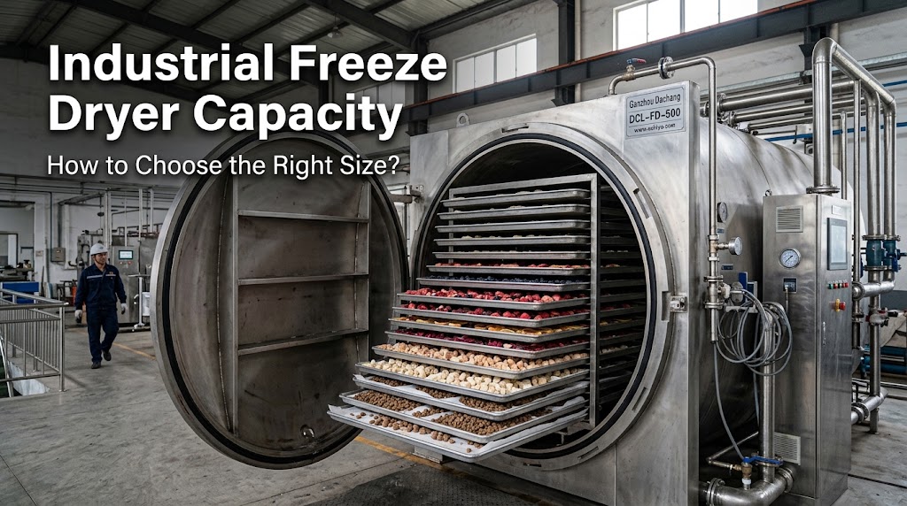 Industrial Freeze Dryer Capacity: How to Choose the Right Size for Your Production