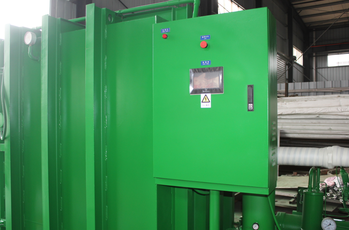 The integrated electrical control cabinet featuring an intelligent PLC touch screen interface. The integrated electrical control cabinet featuring an intelligent PLC touch screen interface.